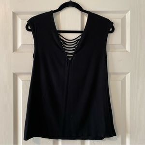 American Eagle soft and sexy tee, criss cross top XS